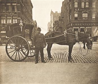 ALICE AUSTEN (1866-1952) Portfolio entitled Street Types of New York.